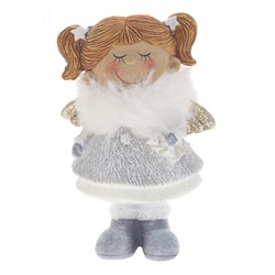Фигурка декоративная "Девечка", L4 W3 H8 см, 4в.