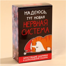 Шоколадные шарики «Нервная система» в коробке, 37 г.