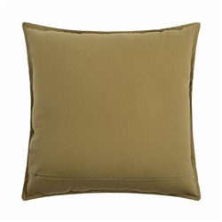 Подушка Этель, 45×45+1 см, зеленая, 100% хлопок