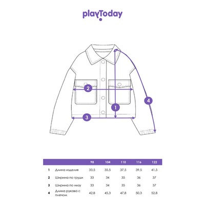 Куртка джинсовая для девочки