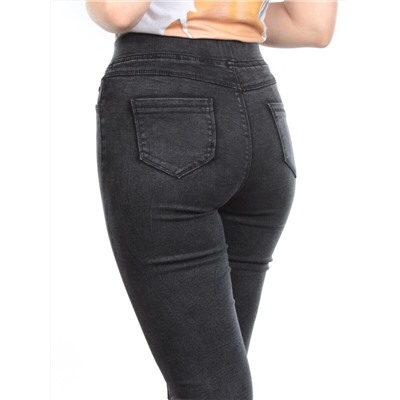 R8611 DK.GRAY Джеггинсы женские