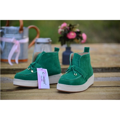 Топики из натуральной замши Camidy