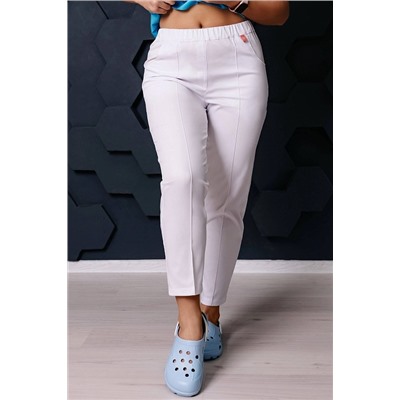 Брюки медицинские женские 1-17-04-0 / ADVA Белые (0F)