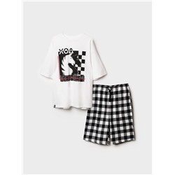 Комплект мужской: футболка, шорты