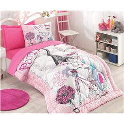 Детский КПБ с Одеялом Ranforce JUNIOR Uyku Seti - cotton box