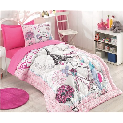 Детский КПБ с Одеялом Ranforce JUNIOR Uyku Seti - cotton box