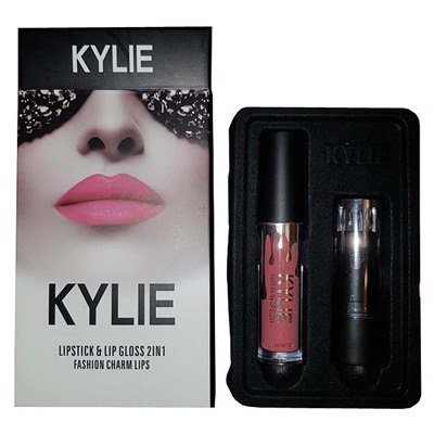Помада Kylie Fashion Charm Lips Lipstick & Lip Gloss 2 in 1 Posie K 3 ml