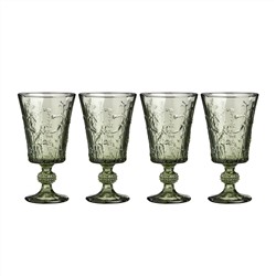 НАБОР БОКАЛОВ ИЗ 4 ШТ. "GRASSES" 270 МЛ/16 СМ
