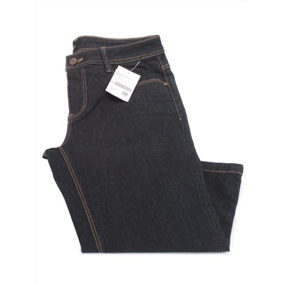 9163 DK. BLUE Джинсы капри женские