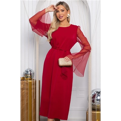 Платье вечернее Милания (красное) П14455-39М