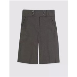 Girls' Regular Fit School Shorts (2-16 Yrs)