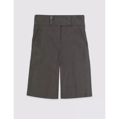 Girls' Regular Fit School Shorts (2-16 Yrs)