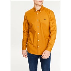 Long Sleeve Slim Fit Oxford Shirt