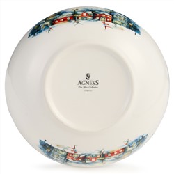 САЛАТНИК AGNESS "С НОВЫМ ГОДОМ!" 16,5*6 СМ