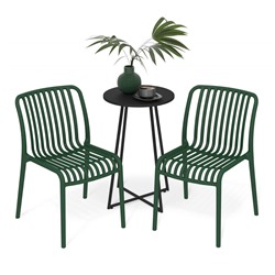 Обеденная группа SHT-DS325
                        темно-зеленый / черный муар