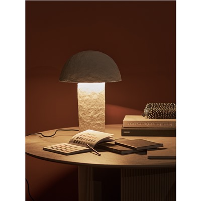 Лампа настольная Texture Sleek, Ø32x42 см, белая