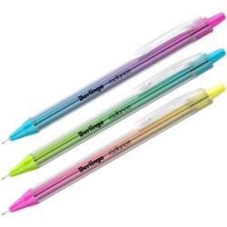 Карандаш авто 0,5мм Berlingo Radiance с ластиком ассорти BSk_12110/30/Россия