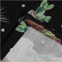 Фартук Этель Succulents 60х70см, 100% хлопок, саржа 190 г/м2