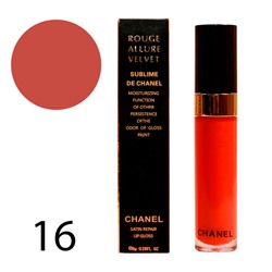 Блеск для губ C Rouge Allure Velvet Sublime de C № 16 8 g