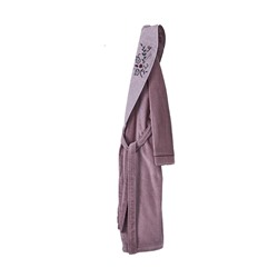 Халат Велюровый Женский (XL) Alvin Lila Bayan Bornoz Xlarge - EcoCotton