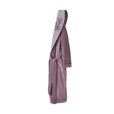 Халат Велюровый Женский (XL) Alvin Lila Bayan Bornoz Xlarge - EcoCotton