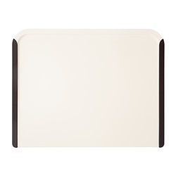 Доска разделочная SmartChef, 40х31 см, бежевая/бордовая