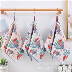 Gauze cartoon children's sweat towel, wholesale