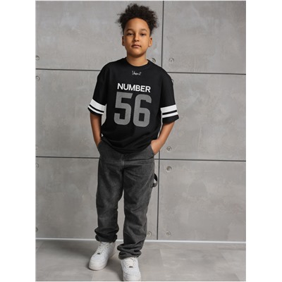 Футболка "Орен" черный Мальчик