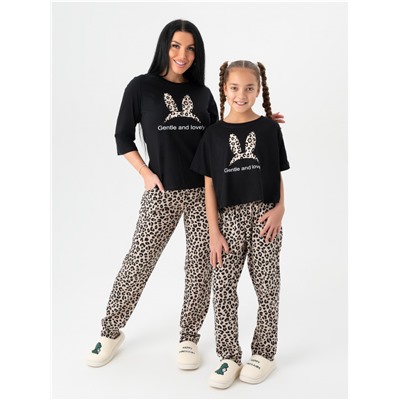 Пижама "Ушки" детская девочка с брюками