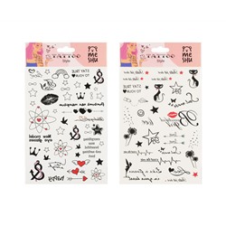 Наклейка-тату MESHU "Style", 23*13см, инд. уп., европодвес