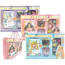 Набор подарочный DG-86/DE-56 Записная книжка В6 +наклейки, короб с бусинами, леска, 8уп бусин ассорти 329910/Китай