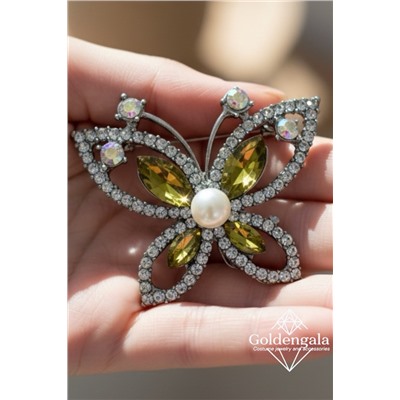 Брошь-кулон "Бабочка" БР2 модель БРО/34