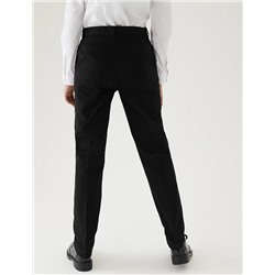 Girls' Regular Fit Skin Kind™ School Trousers (2-18 Yrs)