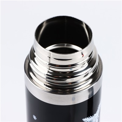 Термос с подвесом «С Новым Годом», 500 мл, чёрный