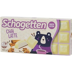 Schogеtten. Новый год. Chai Latte (Чай и Корица) 100 гр. карт.упаковка (Уцененная)