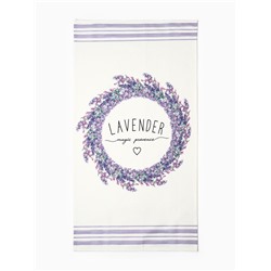 Полотенце "Этель" Lavander 40х73 см, 100% хл, саржа 190 г/м2