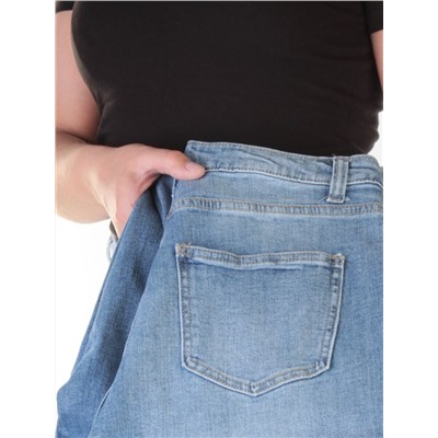 3D-7169 Джинсы-бананы женские DENIM