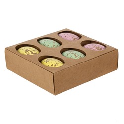 Набор из 6-х изделий декоративных подвесных "Яйцо" (4*6), L13,5 W12,5 H4 см