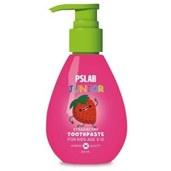 Детская зубная паста со вкусом клубники «PSLAB» JUNIOR, 200 мл