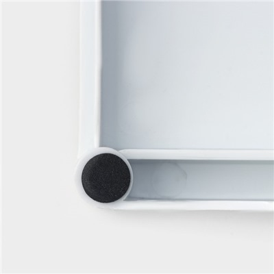 Овощерезка - шинковка Доляна «Смарти», 3 сменных насадки, пушер, белая