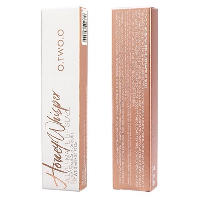Блеск для губ матовый O.TWO.O Honey Whisper № 8 3 ml