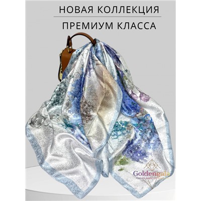 Платок из натурального шелка "Нежность прикосновения" Арт В1057/02