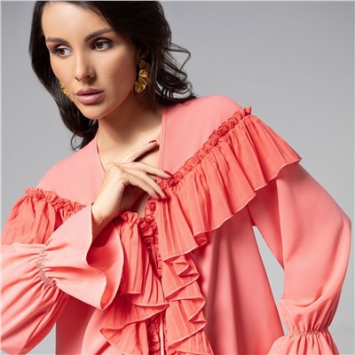 Блуза нарядная, Чистый Vogue (salmon)