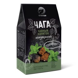 Фиточай Чага с мятой, 80 г