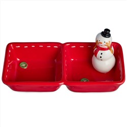 МЕНАЖНИЦА 2 СЕКЦИИ КОЛЛЕКЦИЯ "CHRISTMAS GIFT" 22*11*10,5 СМ