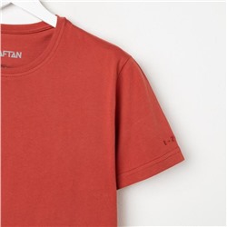 Футболка мужская KAFTAN E-ZONE, 52, кирпичный