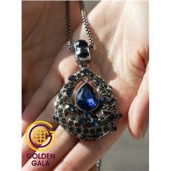 Кулон на толстой цепочке "Женская грация" Арт КШ2130/23