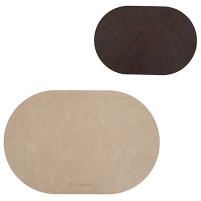 Салфетка сервировочная Pool, 30х45 см, коричневая/бежевая