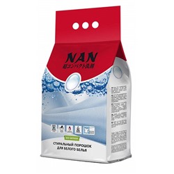 Стиральный порошок для белого белья, Nan 2400 г