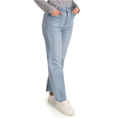 10106 BLUE Джинсы короткие женские AMG JEANS